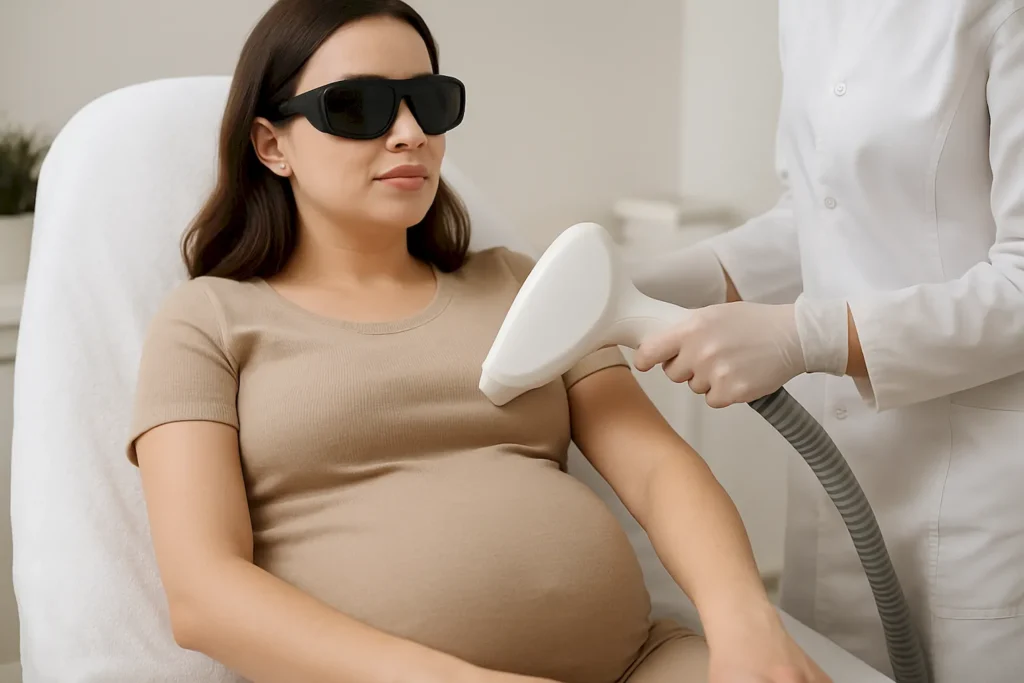 laser epilation pregnancy