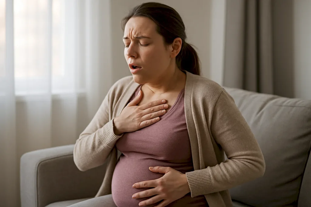 shortness of breath early pregnancy