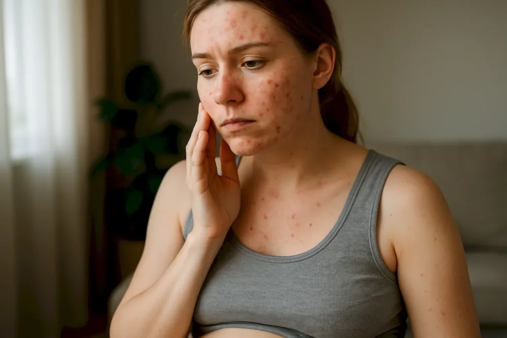 How Hormones Trigger Post Pregnancy Acne