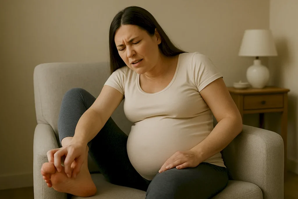 itchy feet during pregnancy