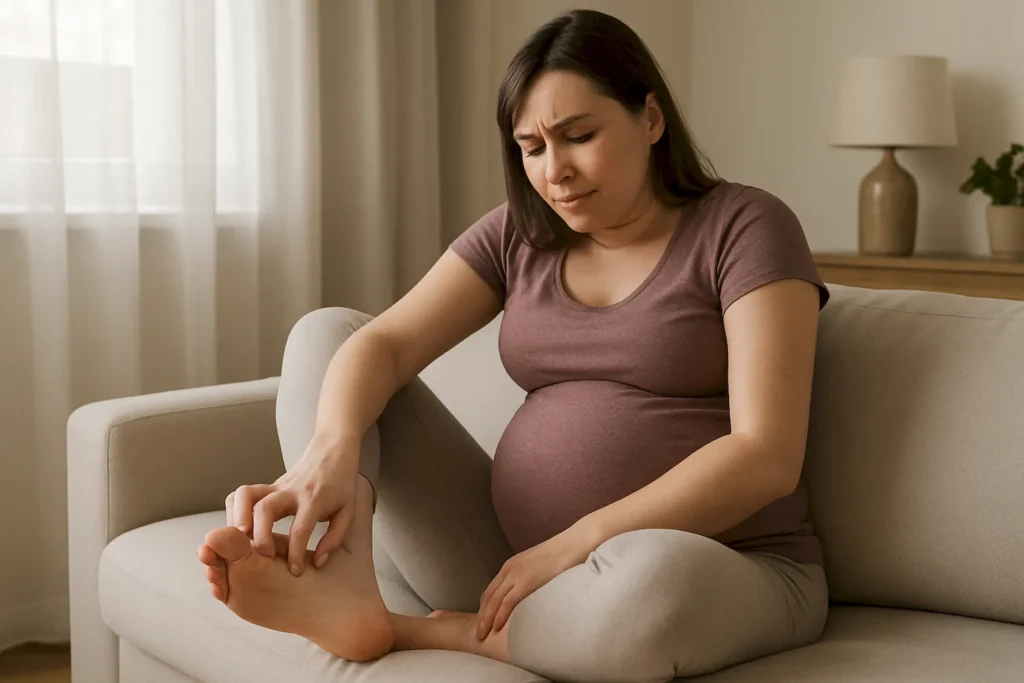itchy feet pregnancy