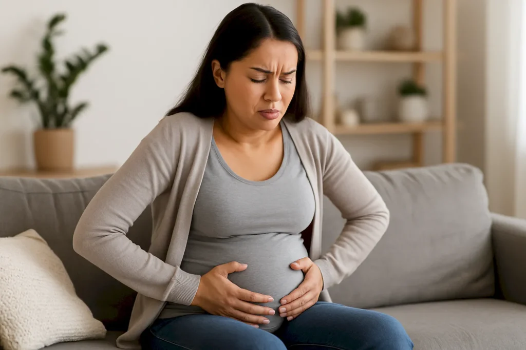 tummy pain in pregnancy